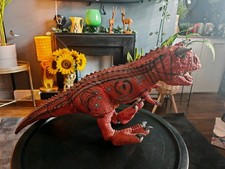  Carnotaurus Dinosaur Large Soft Latex  posable 90cm FREE UK POSTAGE