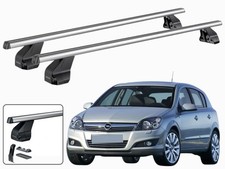 BARRE PORTATUTTO PORTAPACCHI PER OPEL ASTRA H 5 PORTE 2004-2009 MENABO ALLUMINIO