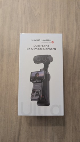 New sealed insta360 luna ultra - sealed,