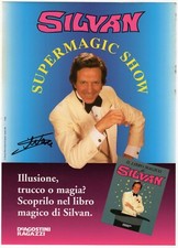 MAGO SILVAN Foto Autografata + Carte Personalizzate Signed Photo + Playing Cards