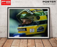 POSTER Vintage SENNA AYRTON