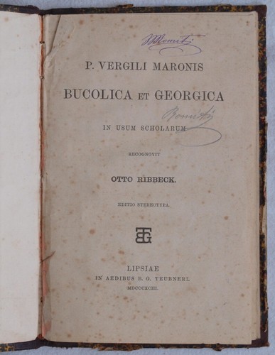 Bucolica georgica bucoliche - bucolica,