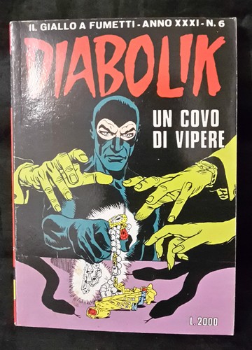 Diabolik anno 1992 - diabolik, covo