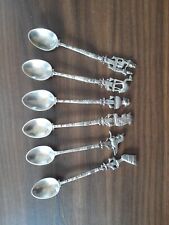 Set 6 cucchiaini argento