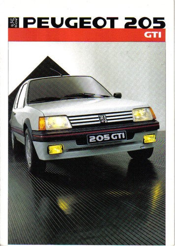 Peugeot 205 gti 1985 - peugeot,