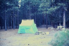 Tenda tela verde - , anni
