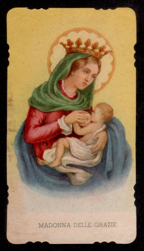 Antico santino holy card - ,
