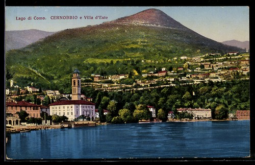 Cartolina cernobbio lago di - /lago,
