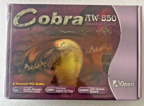 Scheda audio aopen - scheda,