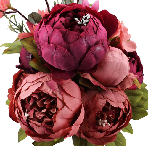 Fiori finti vintage peonia - finti,