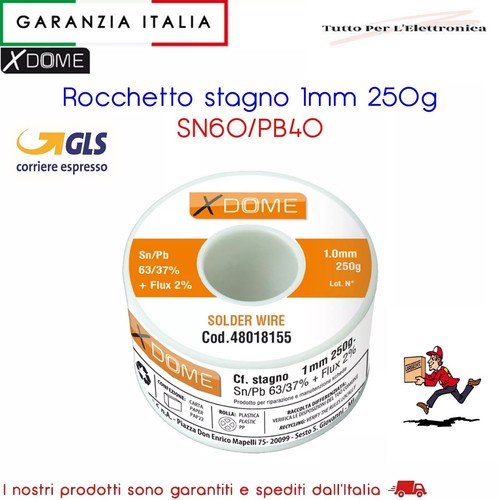 Rochetto stagno 250gr 1mm - stagno, d.1mm