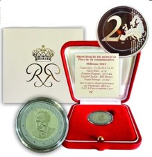2 Euro Monaco 2025 PROOF - BE PP FS Contea di Carlades