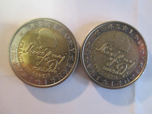Slovenia 2007 monete usate - slovenia, 2