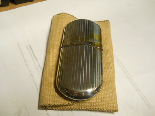 Accendino vintage silver flame - silver,