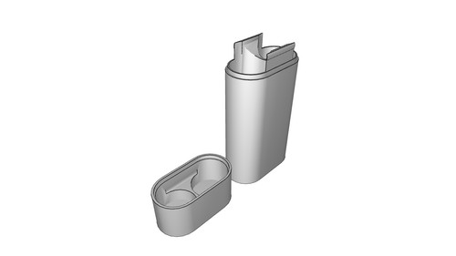 Custodia portatile batterie - custodia,