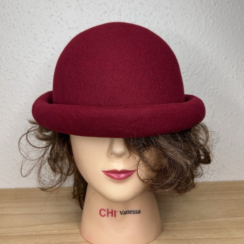Cappello derby bowler lana