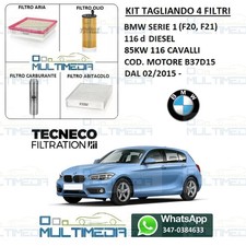 Tagliando filtri tecneco - filtri, bmw