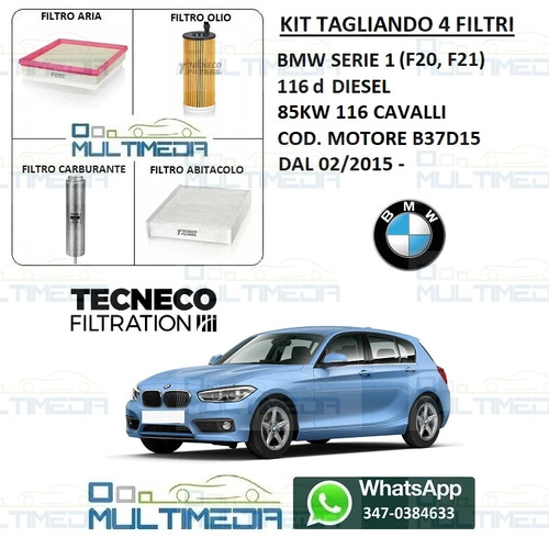 Tagliando filtri tecneco - tecneco, bmw