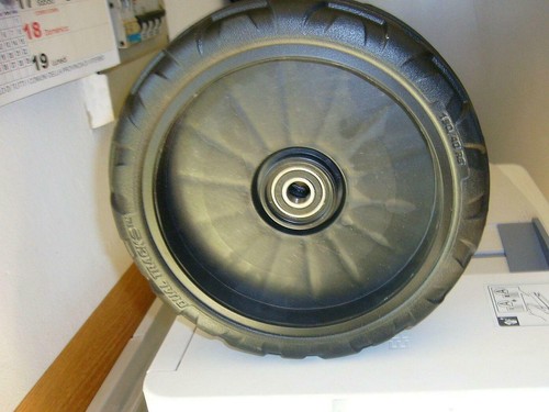 Ruota con cuscinetto - con, rasaerba