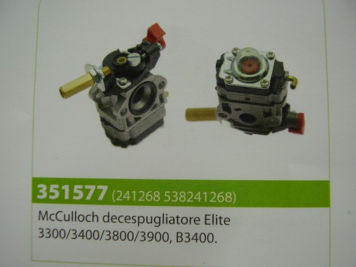 Carburatore decespugliatore - carburatore,