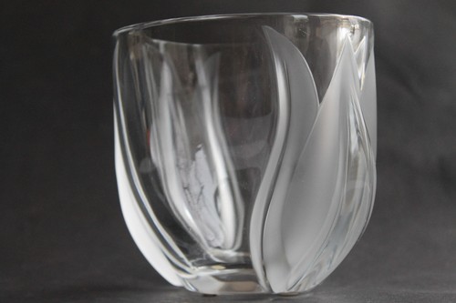 Vaso lalique firmato - vaso,