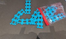 8 binari di lego curvi, e con