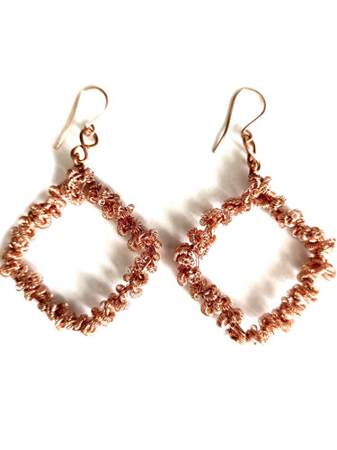 Orecchini realizzati con - realizzati,