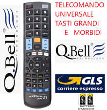TELECOMANDO UNIVERSALE  QBELL; CLICCA SUL TUO MODELLO LO RICEVERAI GIA' PRONTO 