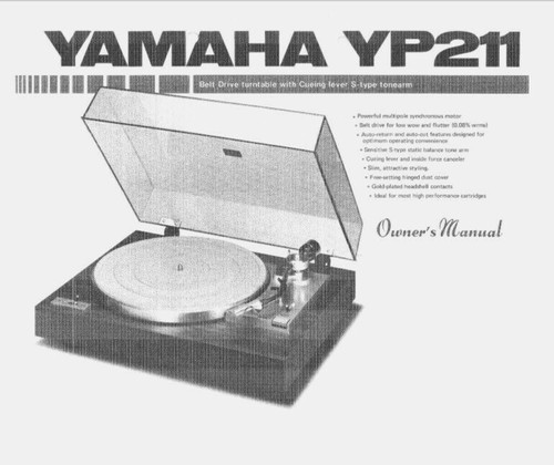 Yamaha yp211 giradischi - yp211,