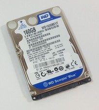 Disco rigido notebook 160 GB Western Digital SATA 2,5" WD Scorpio Blue WD1600BEVT
