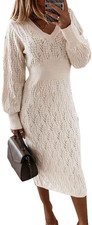 Vestito in Maglione Donna