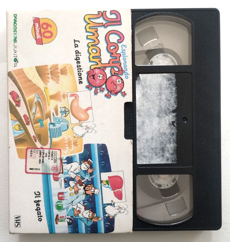 Vhs esplorando corpo umano - vhs,