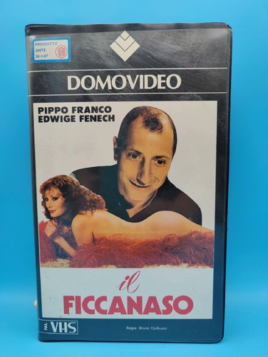 Vhs ficcanaso domovideo box - ficcanaso,