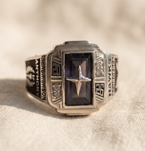 Anello classe liceo - anello,