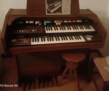 Organo da studio doppia tastiera pedaliera per bassi