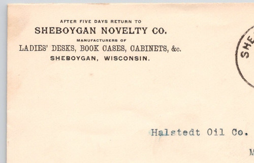 1894 sheboygan novelty - novelty, co