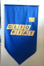 insegna olio Fiat in tela stendardo rally San Giacomo 1976 Fiat 131