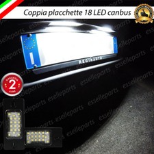 PLACCHETTE A LED LUCI TARGA 18