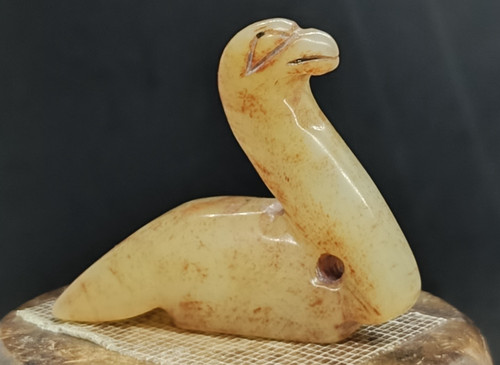 Antica scultura bird - di,