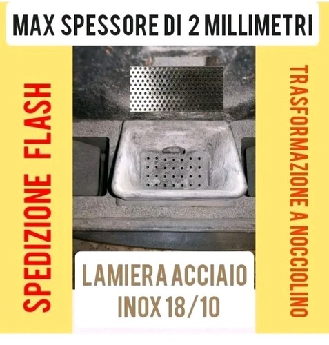 Lamiera forata acciaio inox - , x
