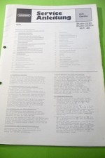 Service Manual Instructions