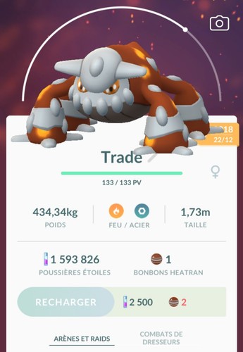 Pokémon heatran - heatran, 🦾🦾