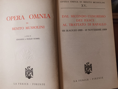 Opera omnia benito - opera, xv