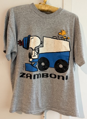 Camicia peanuts snoopy zamboni - peanuts,