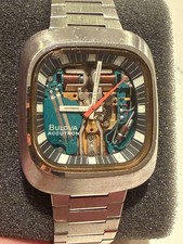 Rara Bulova Accutron Spaceview