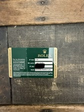 ROLEX GARANZIA PAPER GMT