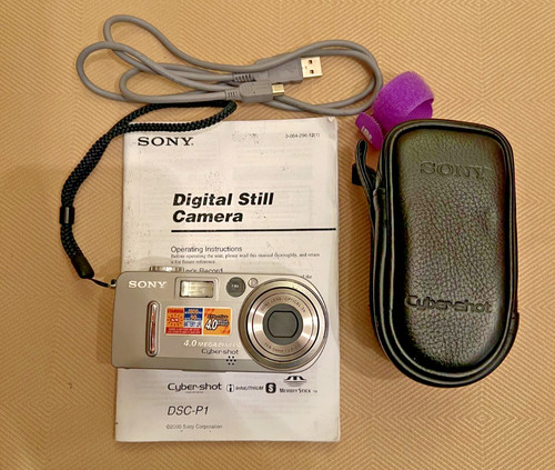 Sony cyber shot - sony, dsc-p1