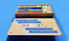 PICCOLA MATEMATICA Gioco Legno Metodo Montessori Vintage IMPARA I NUMERI 1970