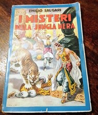 I MISTERI DELLA GIUNGLA NERA Emilio Salgari SONZOGNO 1936