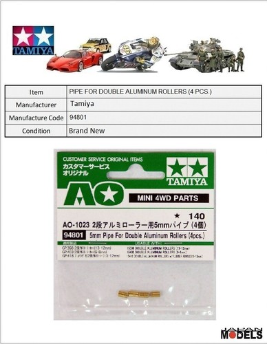 Mini 4wd 5mm - pipe, for